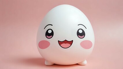 easter egg in a white egg