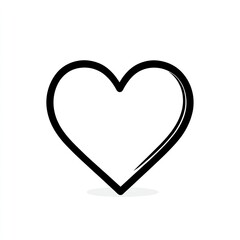 Heart Shape Outline