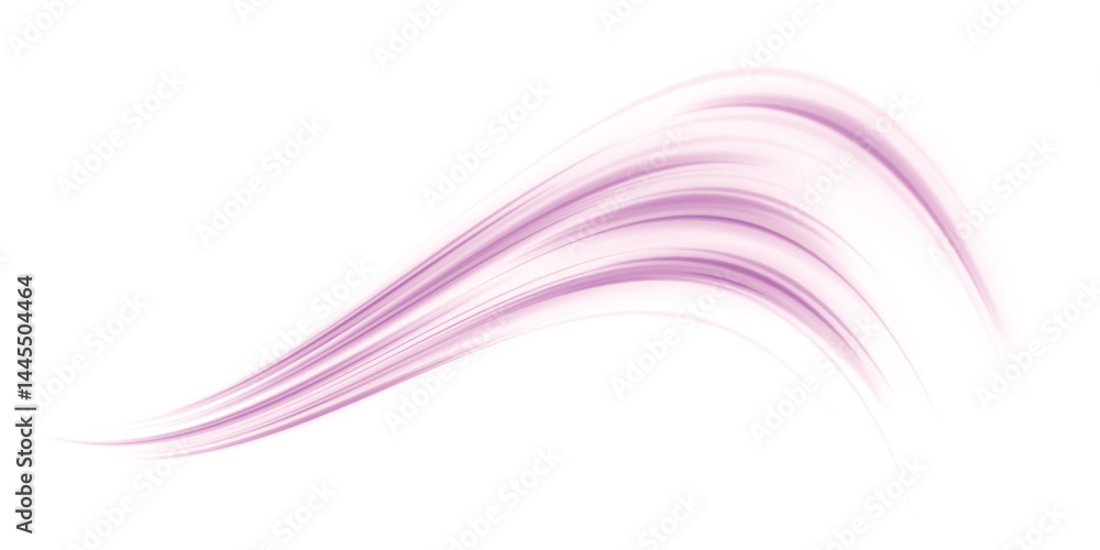 Poster abstract dynamic motion stripes – glowing neon speed lines and fiery red light trails. luminous swir