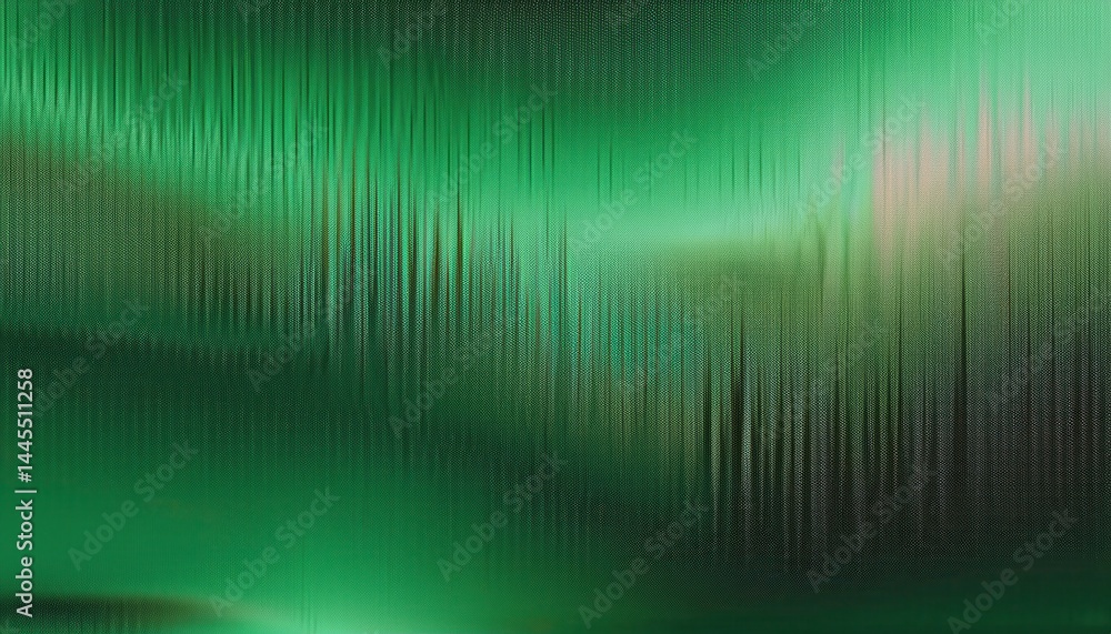 Leinwandbilder abstract green waves with vertical lines texture for modern web design, branding, digital background