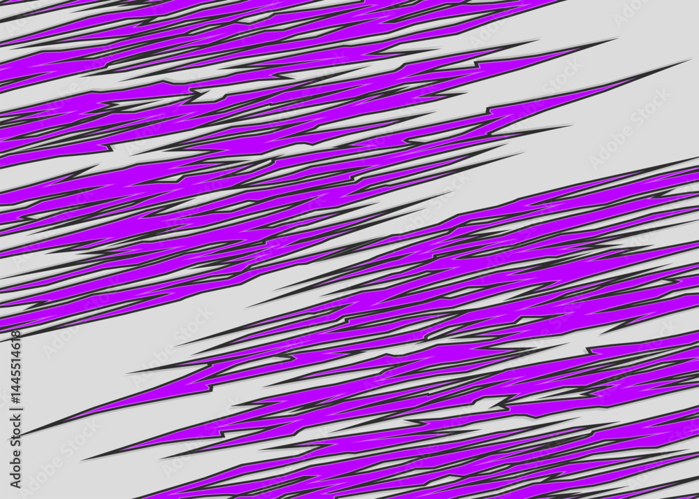 Aufkleber Abstract background with seamless sharp and slash line pattern. Raw scratch pattern