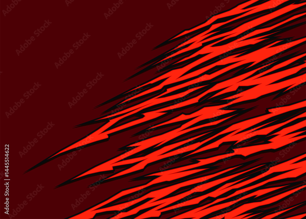 Aufkleber Abstract background with seamless sharp and slash line pattern and with some copy space area
