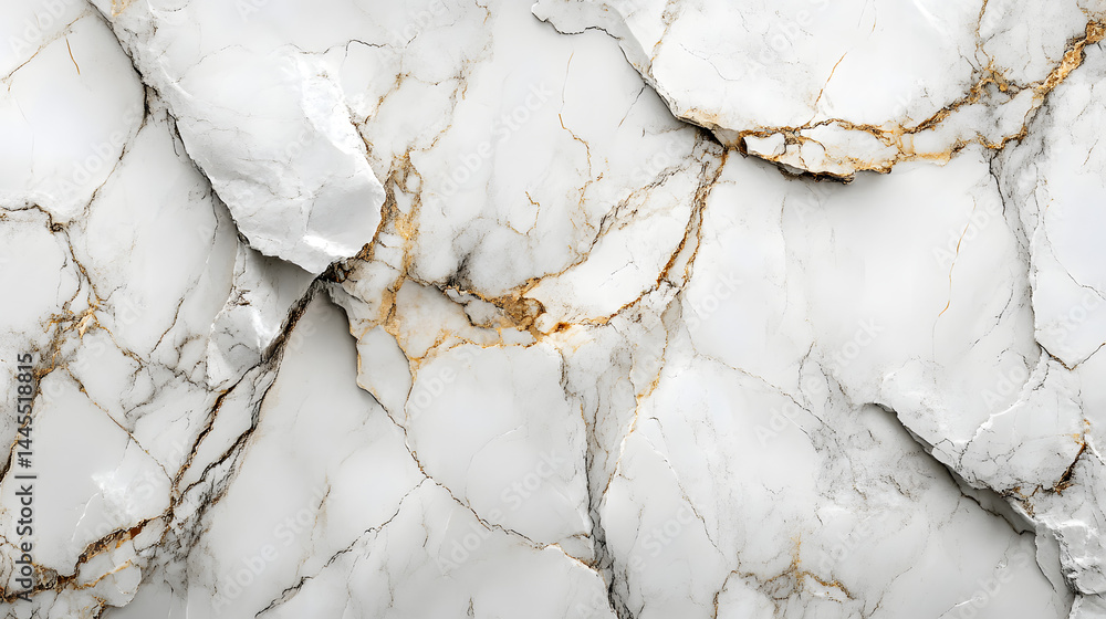 Poster elegant marble texture close-up horizontal pure white background high-resolution image minimalist st