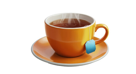 Isolated Cup of Tea
