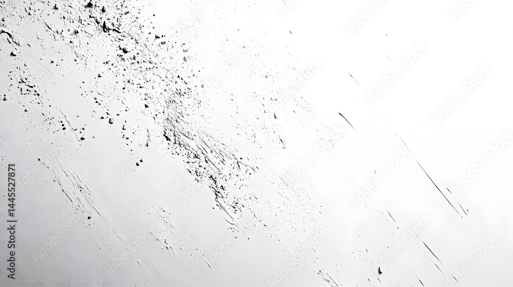 Poster abstract art action studio digital image horizontal white background minimalist viewpoint
