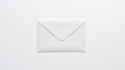 Simple White Envelope, Ready for Messaging