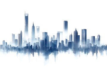 Fototapeta premium skyline modern city urban architecture chin