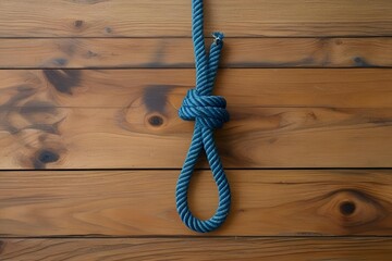 Obraz premium High angle full frame shot of seamless tied rope