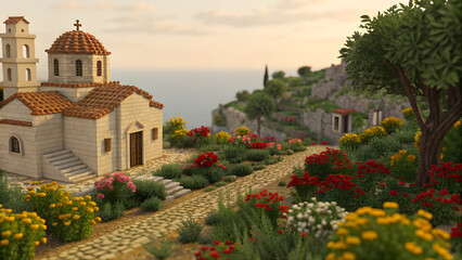 Voxel depth field crete pre raphaelite broth