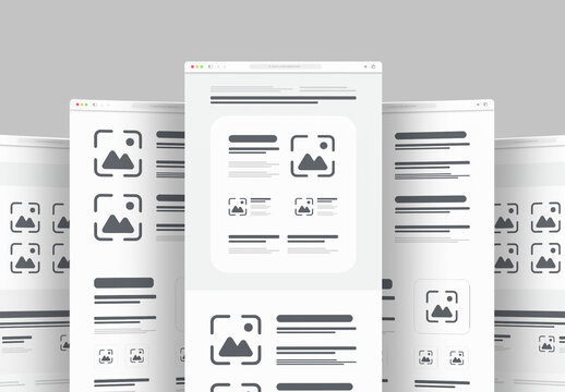 Wireframe Landing Page