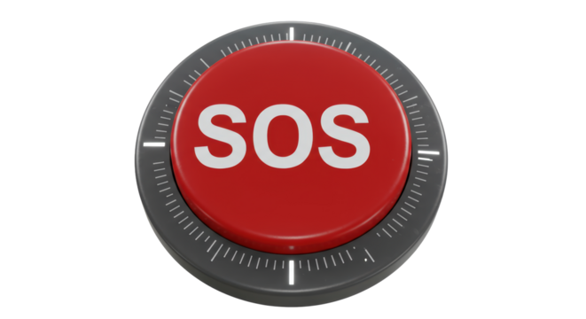 Isolated SOS Button