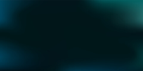 Elegant dark blue to light blue and green gradient background illustration simple modern art