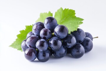 Fresh Grapes with Leaves (1)