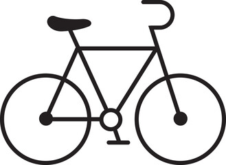 bicycle icon , vector	
