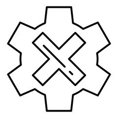 Cross icon