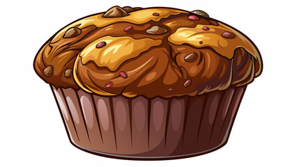 Freshly baked chocolate muffin with a fluffy, cracked top.
The rich color and airy texture shine in every detail.
Simple and delicious, a timeless treat.
Clean transparent background for flexible grap