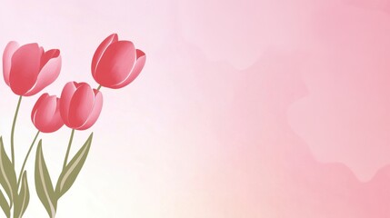 An illustration of a mother holding her child, surrounded by flowers, with "Happy Mother's Day" text.