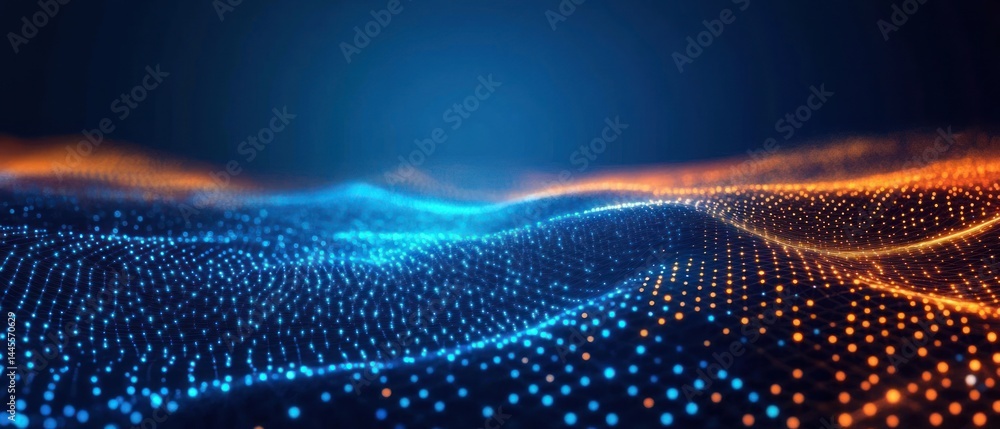 Poster abstract data wave