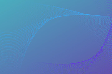 Serene Blue Flowing Lines Background