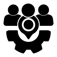 Staffing Icon # Resource Allocation Pack # Solid Style