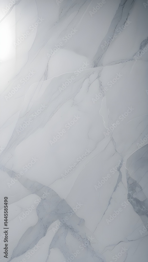 Poster white marble texture background with subtle gray veins pattern