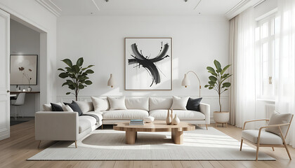 interior luxury apartment comfortable suite lounge