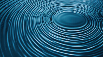 Calm Currents: Background of Rippled Clean Blue Water

