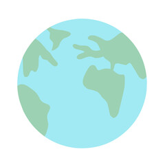 vector illustration of earth globe