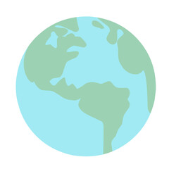 vector illustration of earth globe