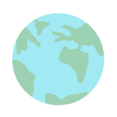vector illustration of earth globe