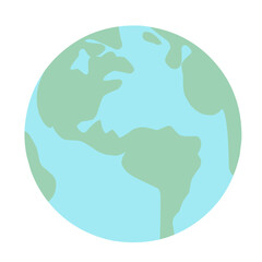 vector illustration of earth globe