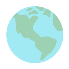 vector illustration of earth globe