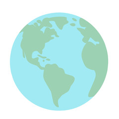 vector illustration of earth globe