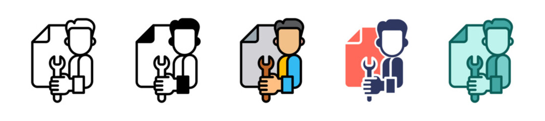 Maintainability multiple icon