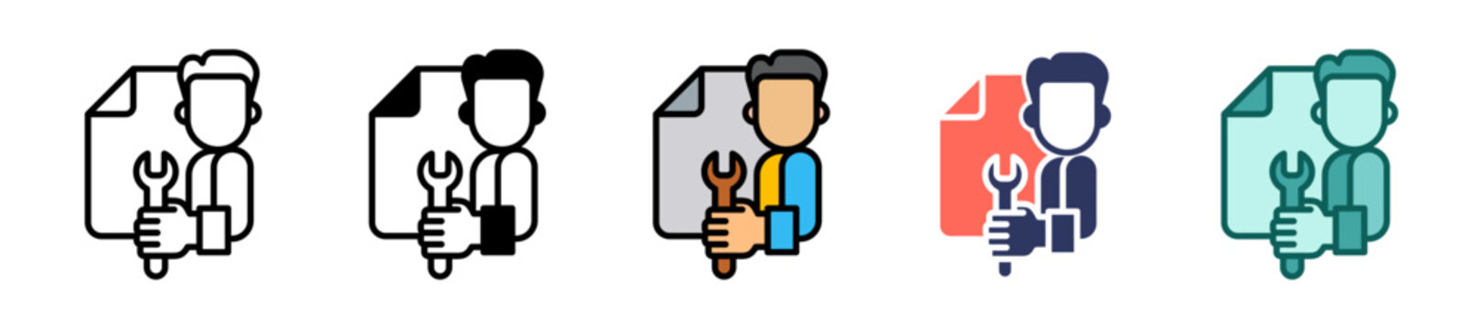 Maintainability multiple icon