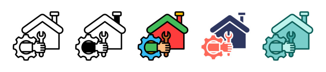 Proactive Maintenance multiple icon