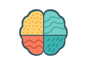  Sensory Integration Brain Icon