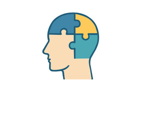  Mental Health Puzzle Icon 