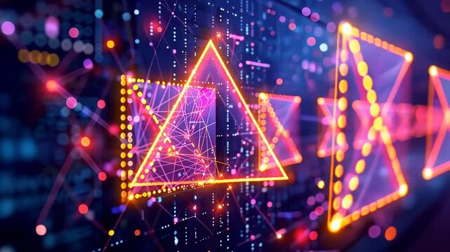 Digital process of sending a message