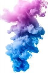 Abstract vibrant color mix