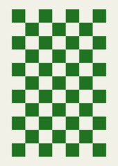 Seamless green abstract geometric pattern background