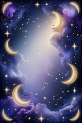 night sky with stars