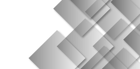 Obraz premium Abstract background with cubes. Modern geometric background. White ceramic brick tile. 