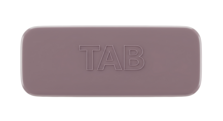Isolated Tab Key