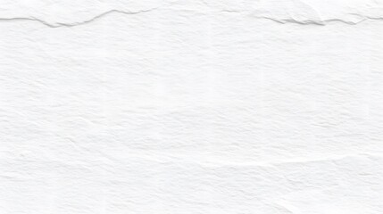 Fototapeta premium Close-up view of textured white ripped paper.