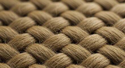 Woven Brown Fiber Texture