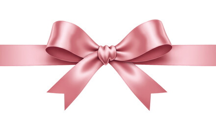 Fototapeta premium Isolated Pink Ribbon
