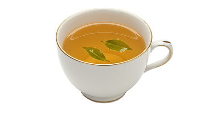 Isolated Cup of Tea