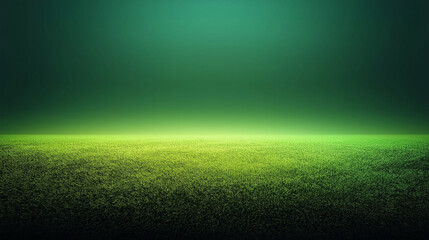 Naklejka premium Vivid Green Grass Field with Soft Gradient, Minimal Abstract Nature Stage Background for Spring, Summer or Eco Design