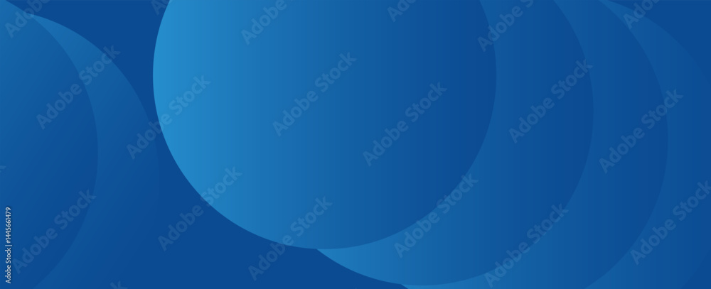 Poster blue abstract background. dynamic shapes composition. vector